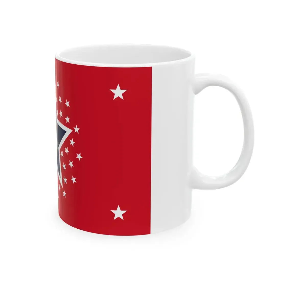 US Presidential Flag Army 1898 (United States) White Coffee Mug - Go Mug Yourself