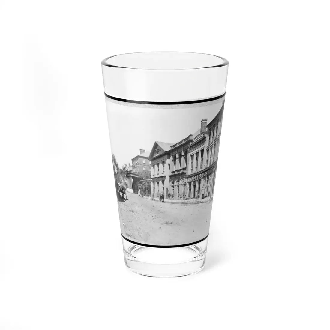 U.S. Quartermaster's Office, Charleston, South Carolina (U.S. Civil War) Pint Glass 16oz 16oz - Go Mug Yourself