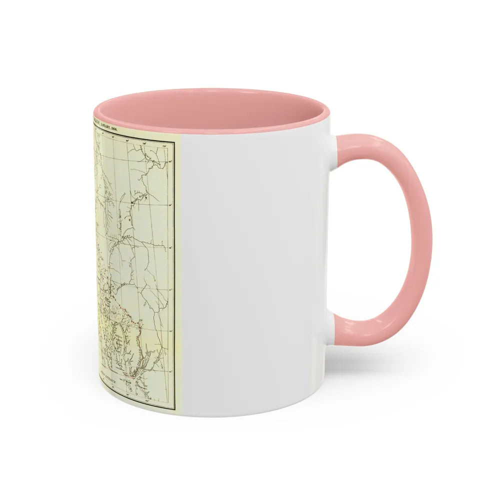 USA - Alaska (1903) (Map) Accent Coffee Mug-Go Mug Yourself