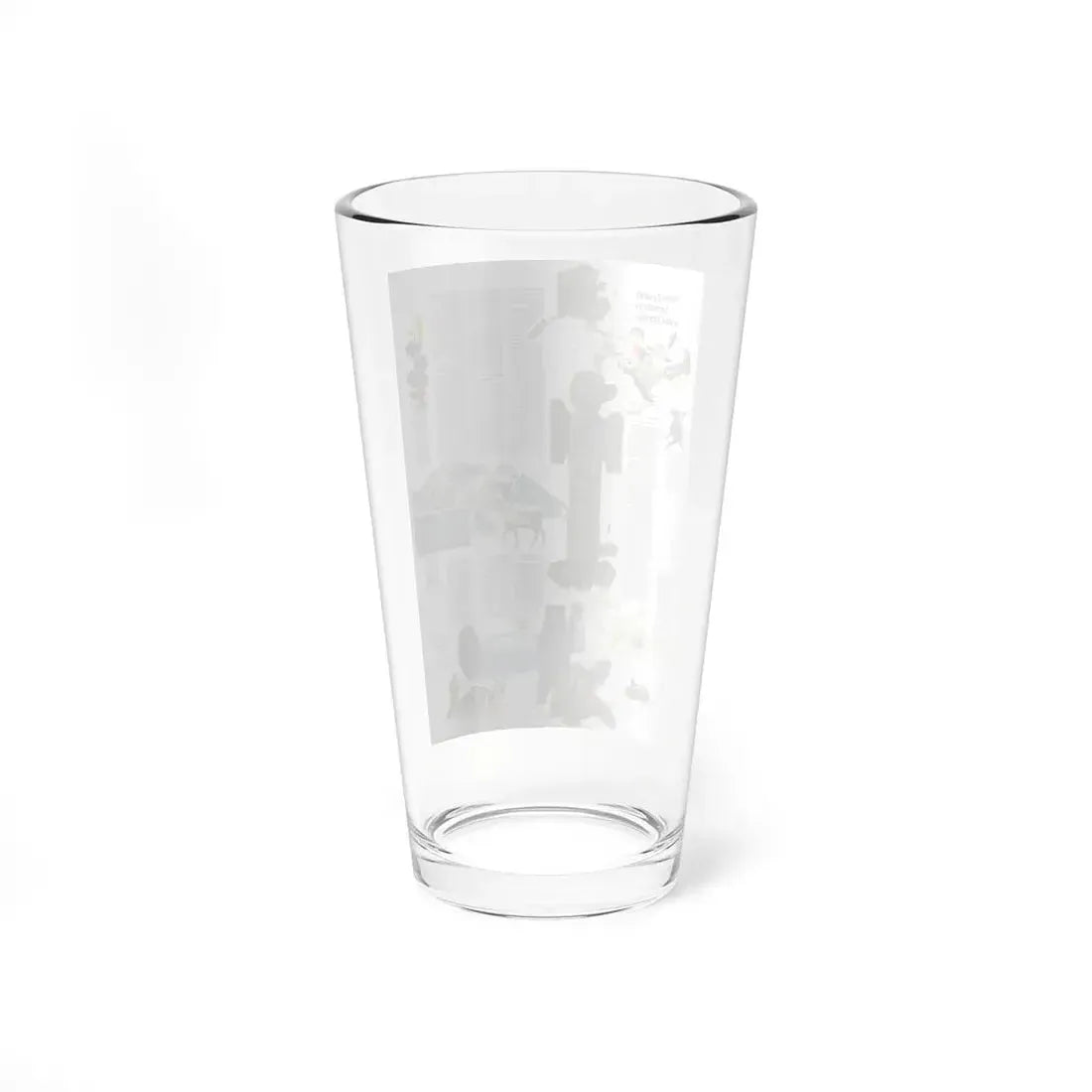 USA - Alaska, Beauty and Beasts (1975) (Map) Pint Glass 16oz - Go Mug Yourself