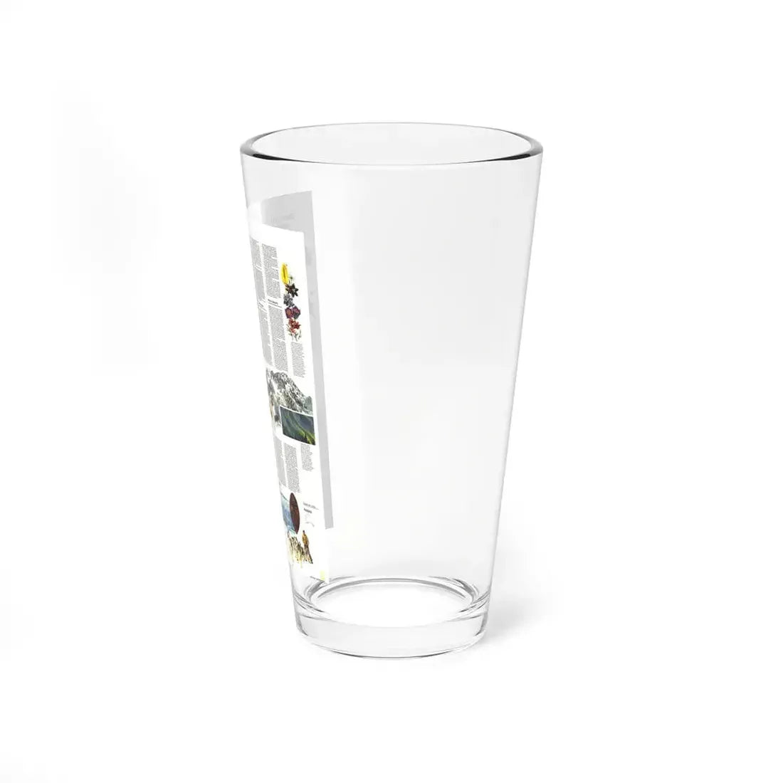 USA - Alaska, Beauty and Beasts (1975) (Map) Pint Glass 16oz - Go Mug Yourself
