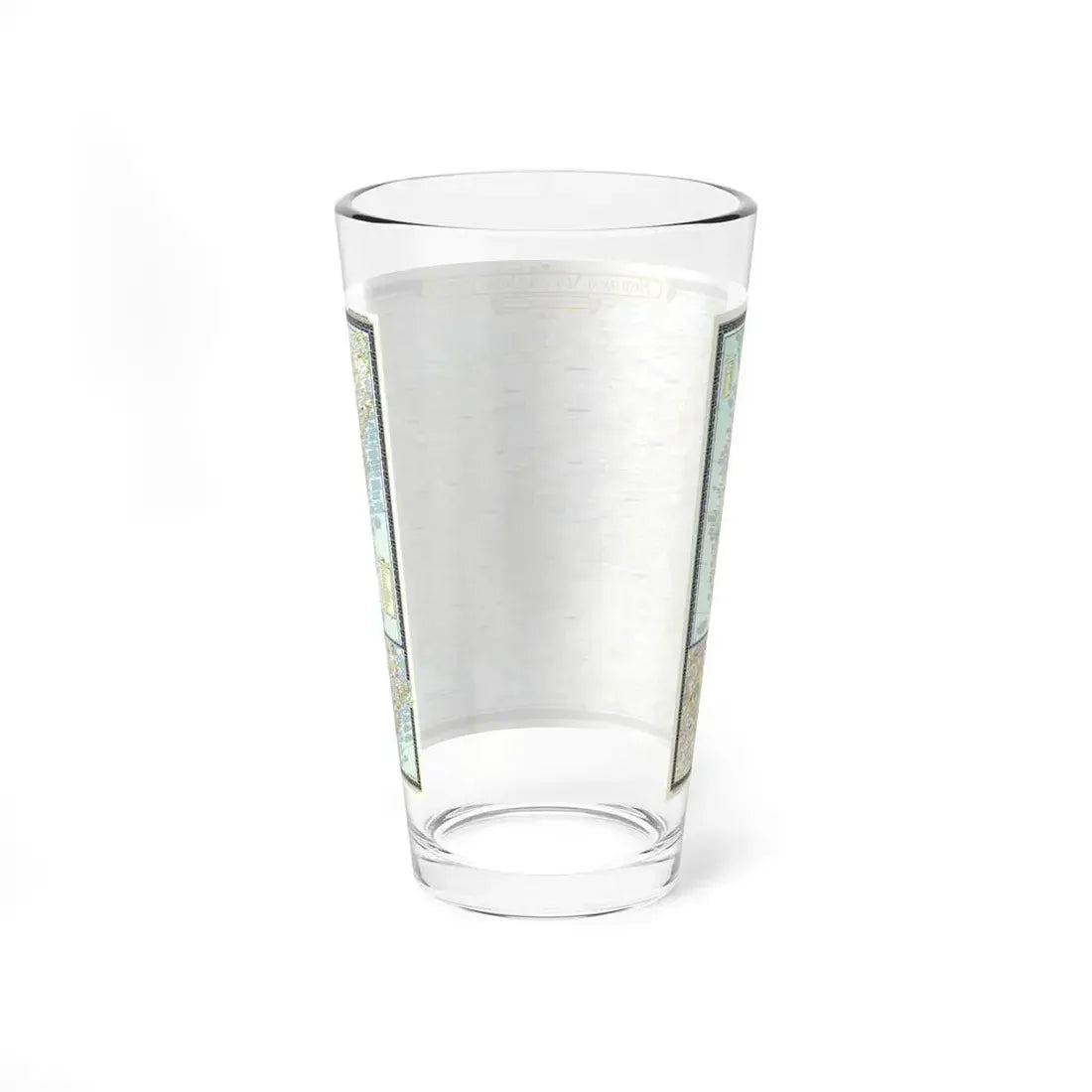 USA - An Historical Map (1953) (Map) Pint Glass 16oz - Go Mug Yourself