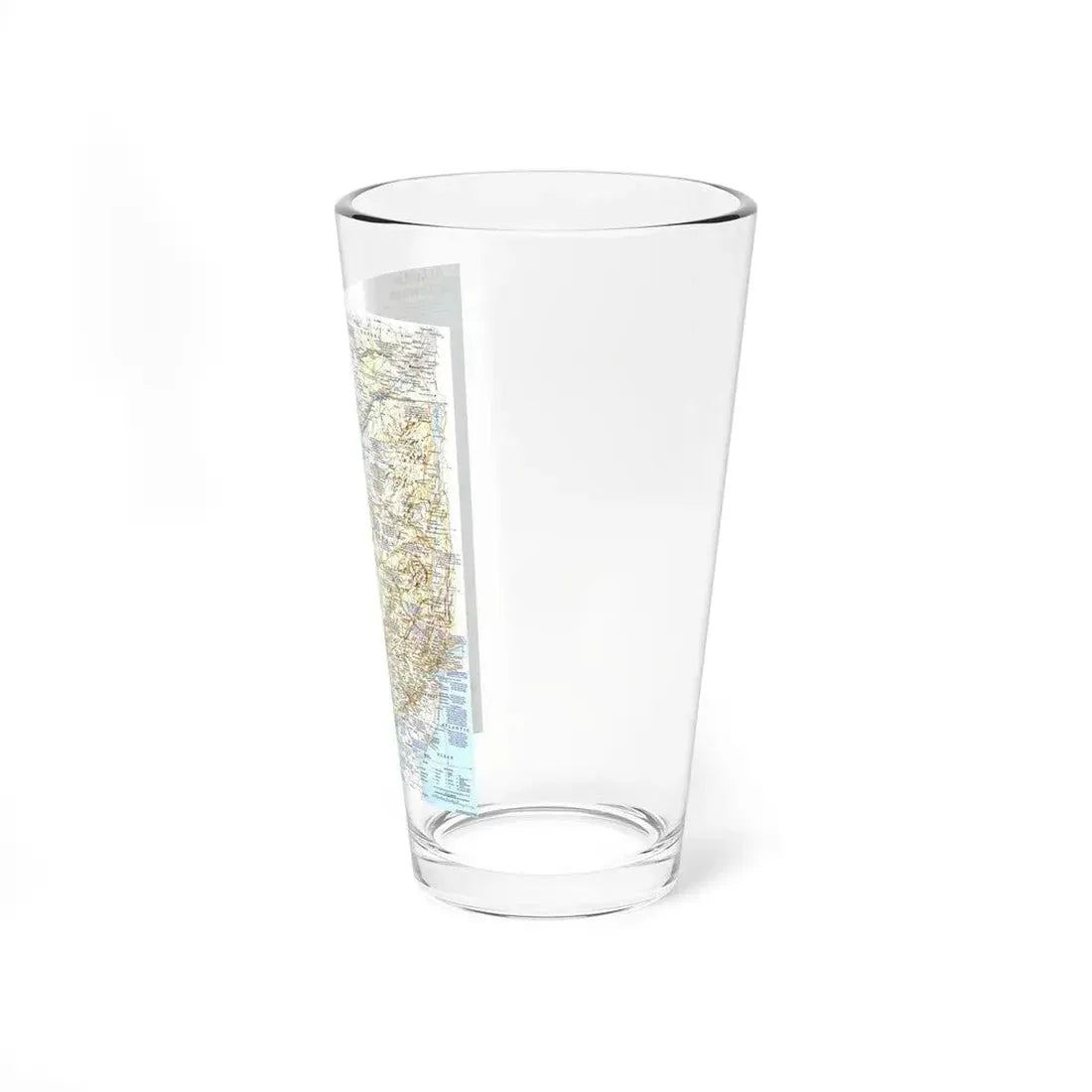 USA - Atlantic Gateways 1 (1983) (Map) Pint Glass 16oz - Go Mug Yourself