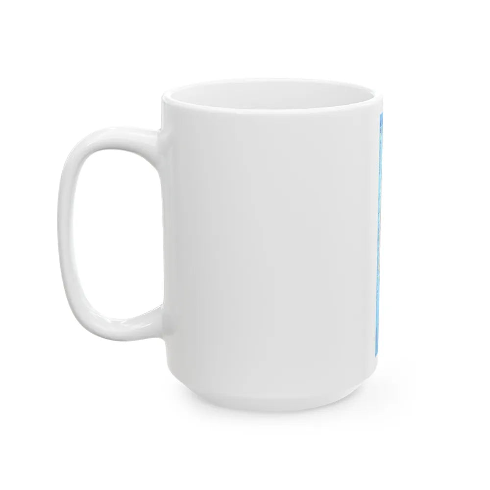 USA - California (1993) (Map) White Coffee Mug-Go Mug Yourself