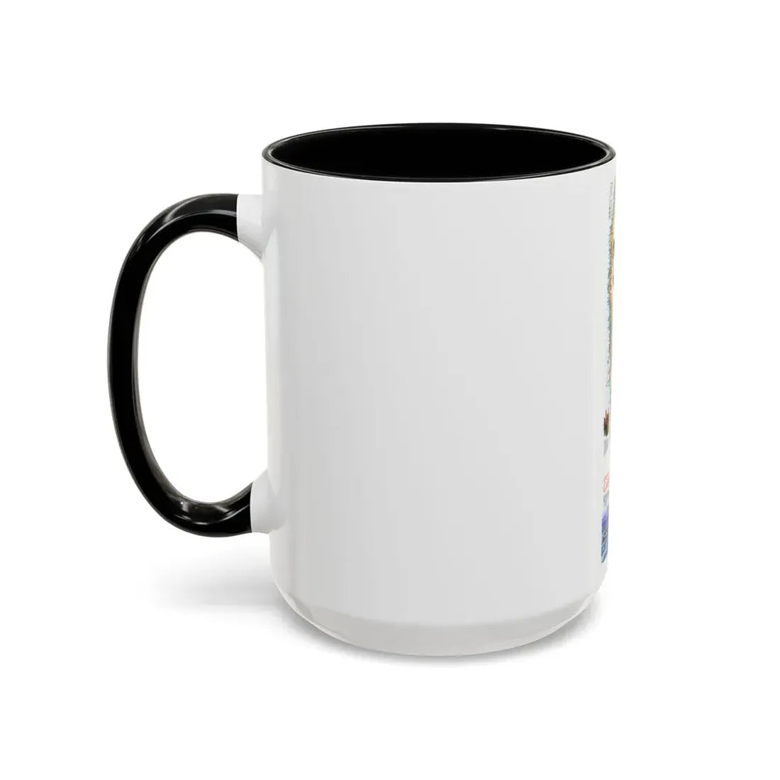USA - Coastal California (1993) (Map) Accent Coffee Mug - Go Mug Yourself