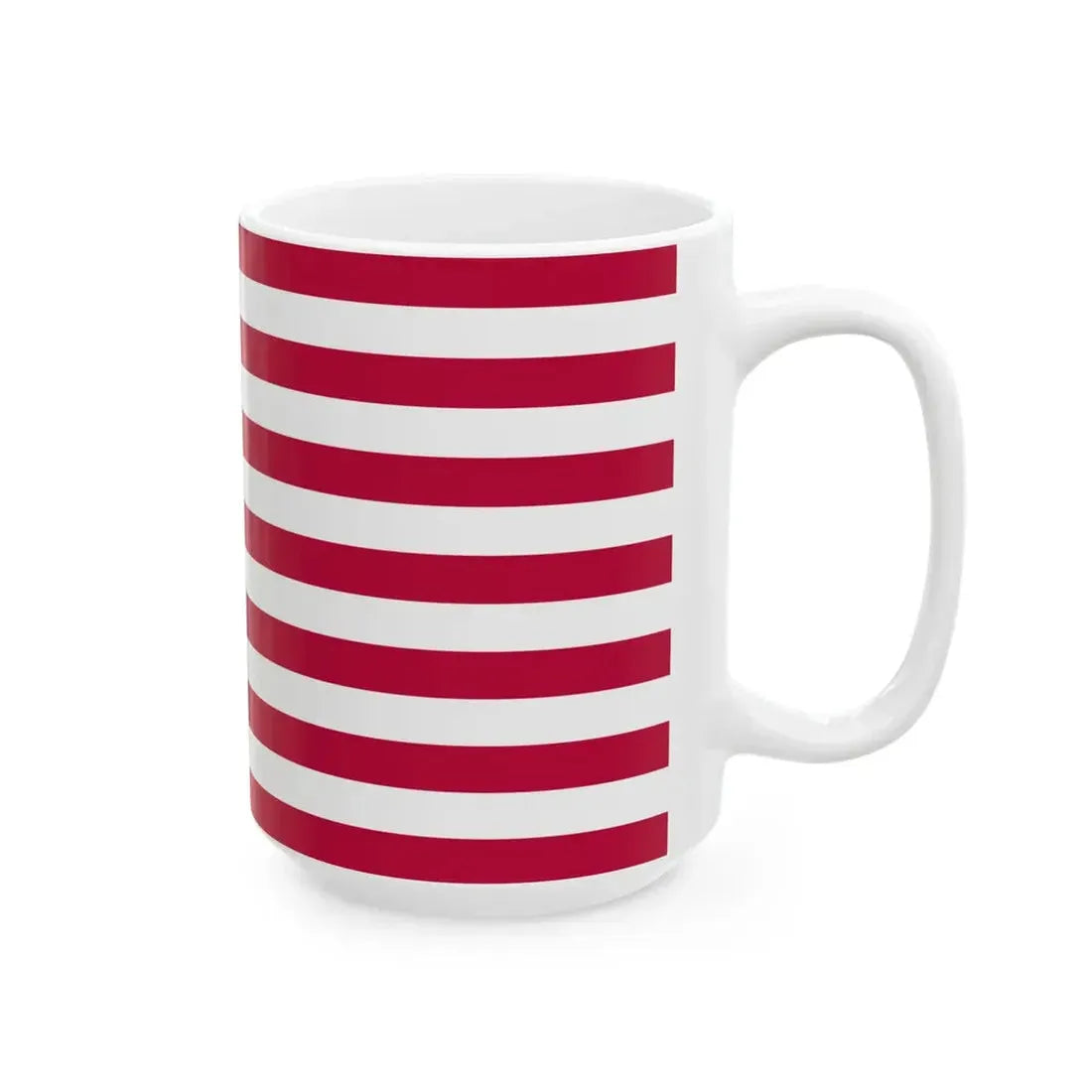 USA Disability Rights Flag (United States) White Coffee Mug - Go Mug Yourself