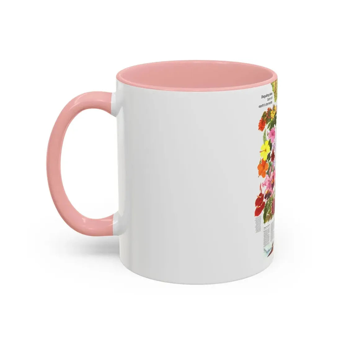 USA - Hawaii, Beguiling Isles (1976) (Map) Accent Coffee Mug - Go Mug Yourself