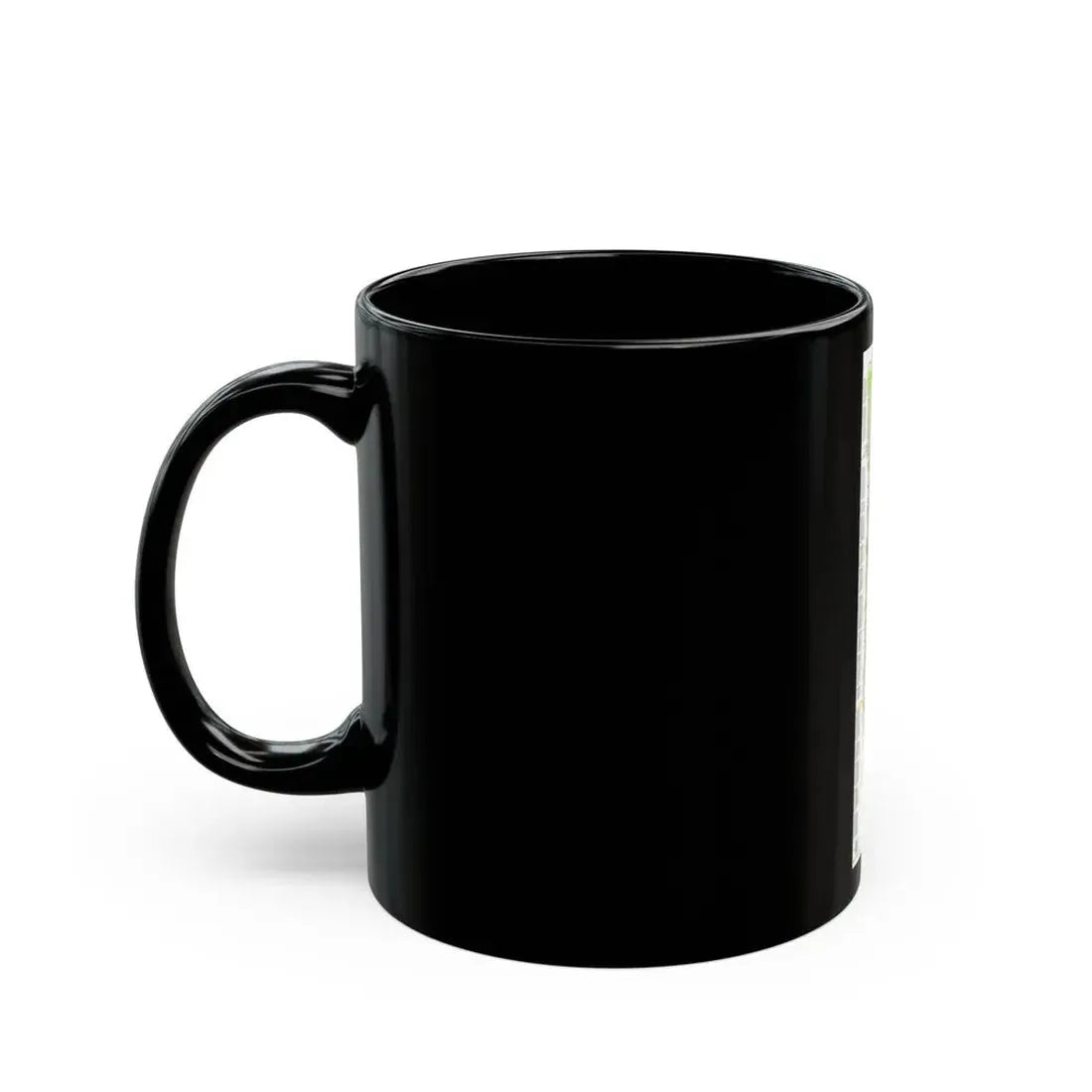 USA - Manhattan (1990) (Map) Black Coffee Mug - Go Mug Yourself