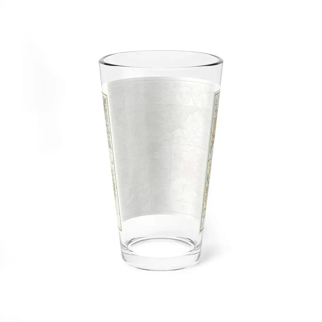 USA - Maryland, Delaware (1927) (Map) Pint Glass 16oz - Go Mug Yourself