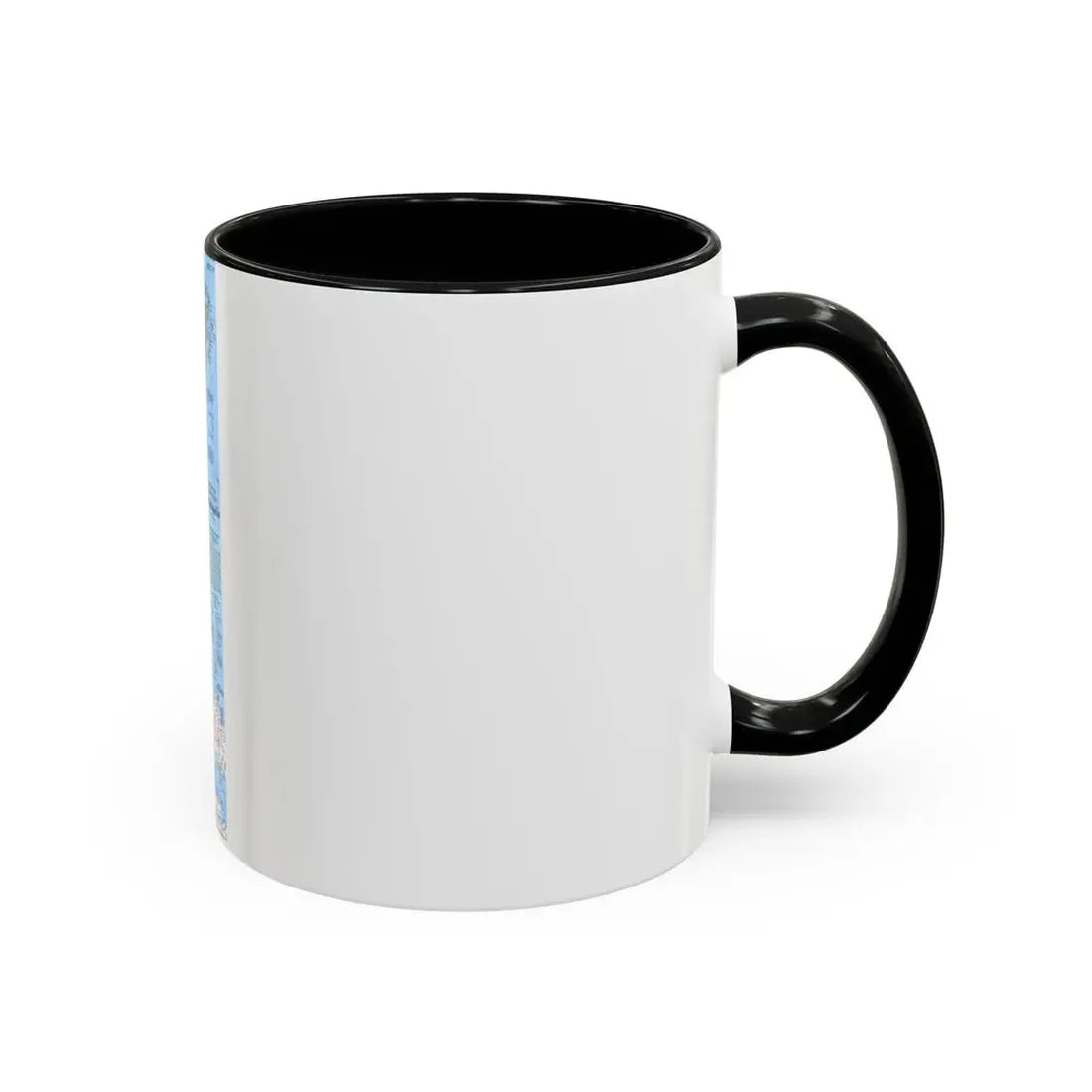 USA - Megalopolis- Boston to Washington (1994) (Map) Accent Coffee Mug - Go Mug Yourself