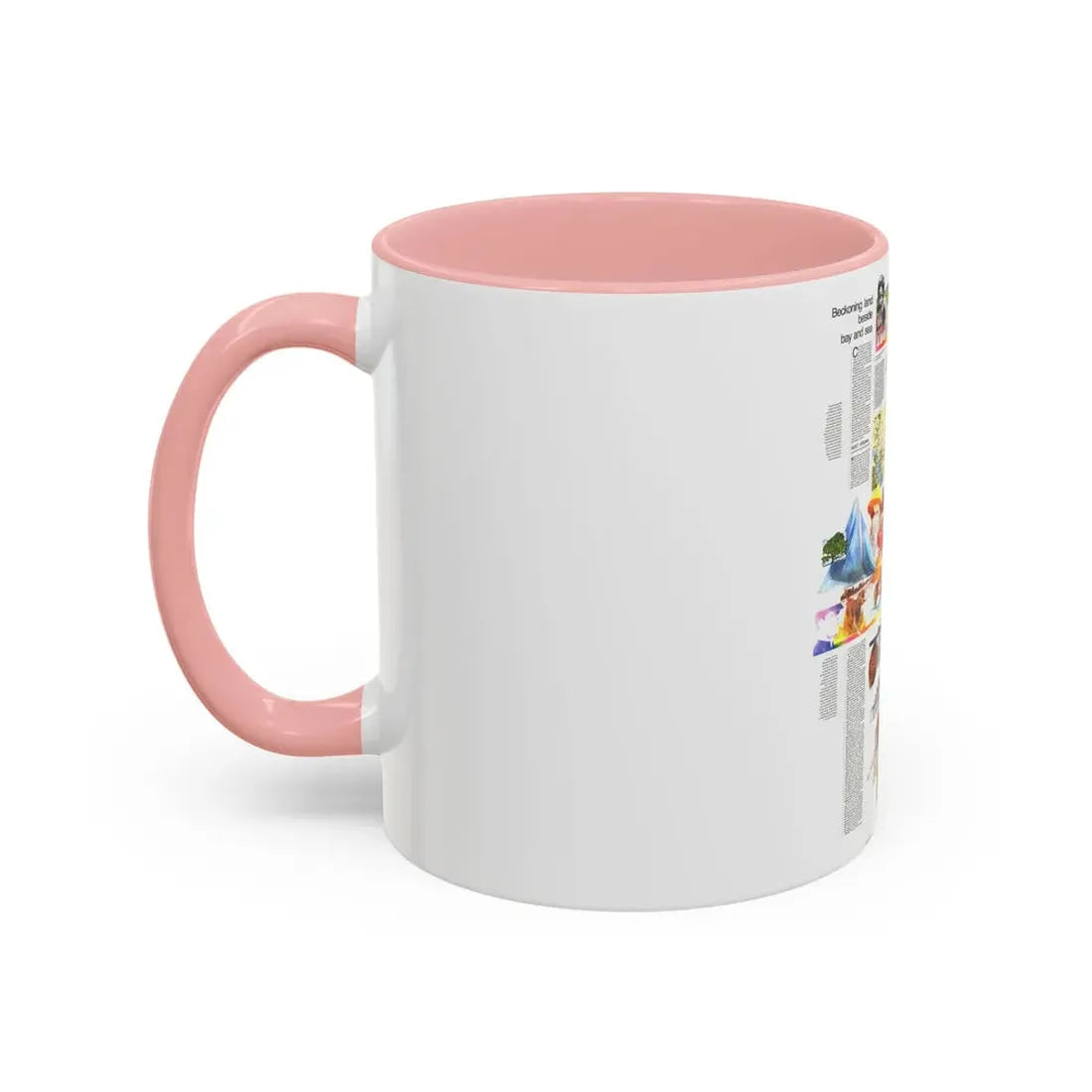 USA - Mid-Atlantic States 2 (1976) (Map) Accent Coffee Mug - Go Mug Yourself