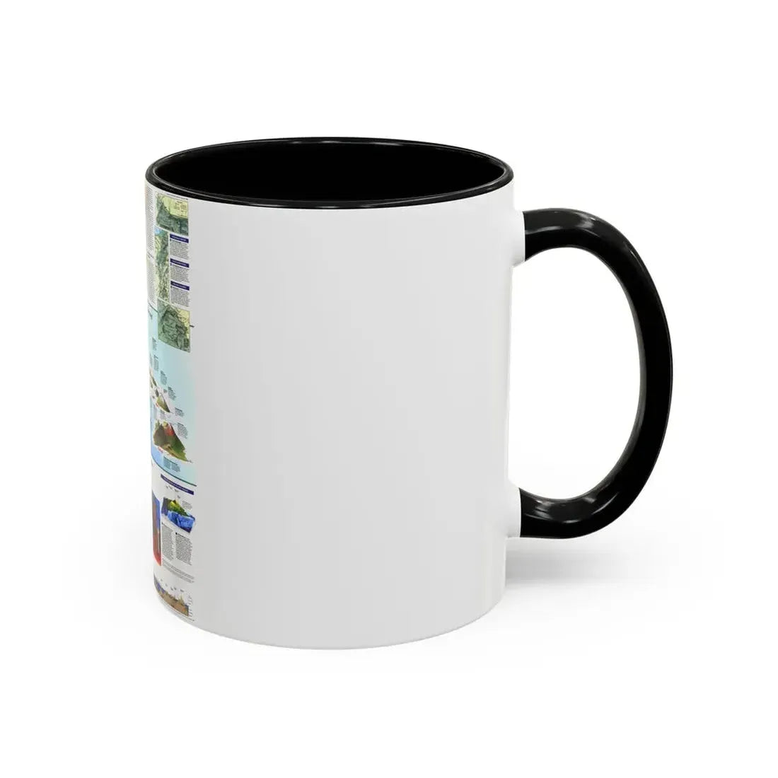 USA - Rediscovering Hawaii (1995) (Map) Accent Coffee Mug - Go Mug Yourself
