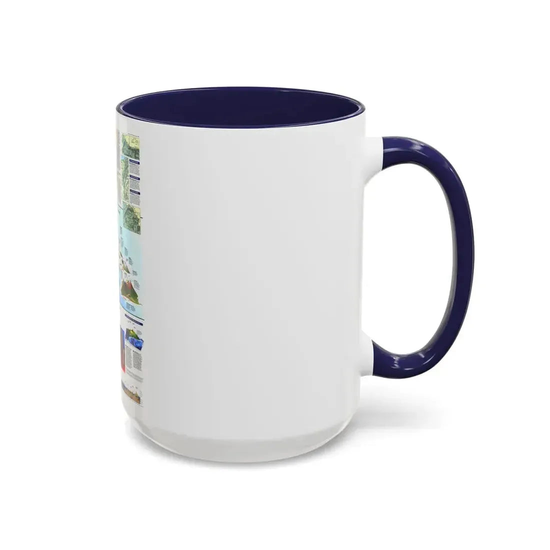 USA - Rediscovering Hawaii (1995) (Map) Accent Coffee Mug - Go Mug Yourself