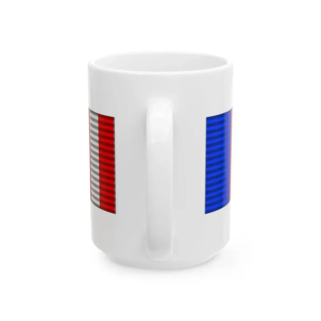 USA Ribbon (United States) White Coffee Mug - Go Mug Yourself