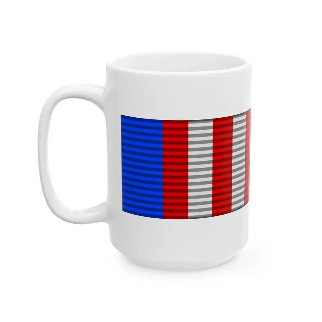 USA Ribbon (United States) White Coffee Mug - Go Mug Yourself