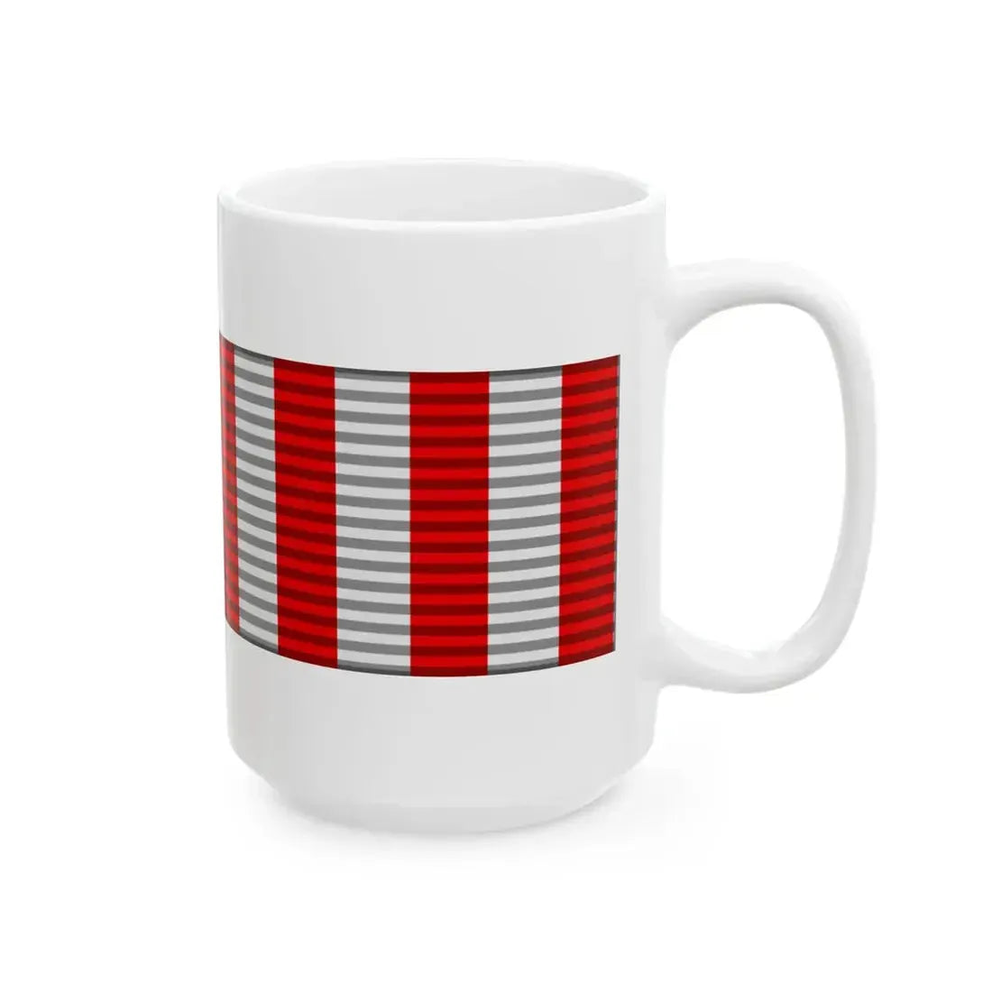 USA Ribbon (United States) White Coffee Mug - Go Mug Yourself