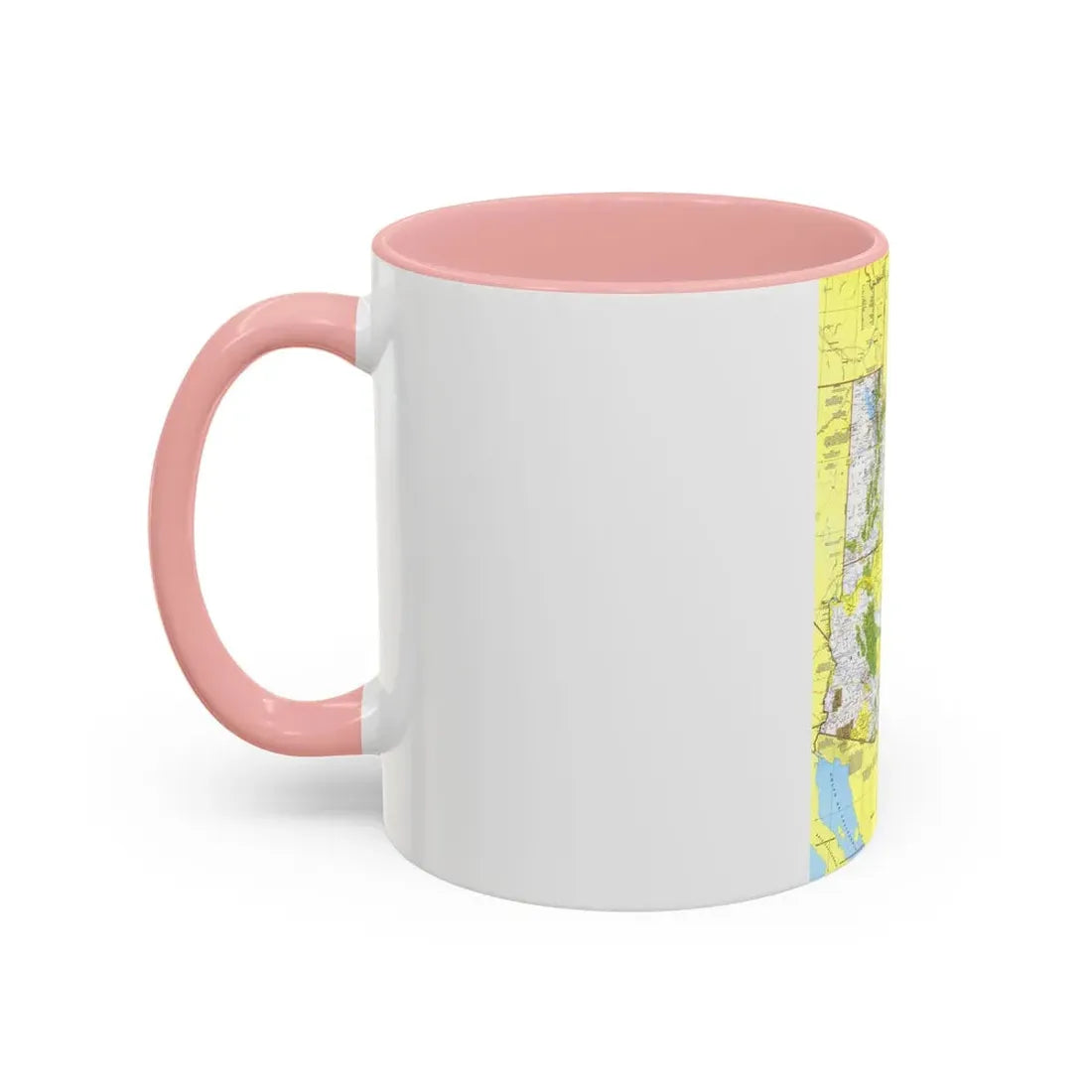 USA - Southwest 1 (1977) (Map) Accent Coffee Mug - Go Mug Yourself