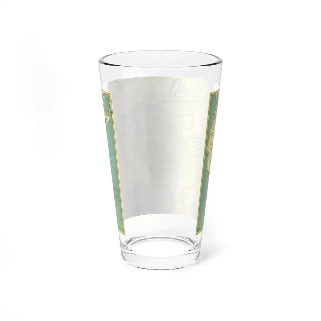 USA - The United States (1933) (Map) Pint Glass 16oz - Go Mug Yourself
