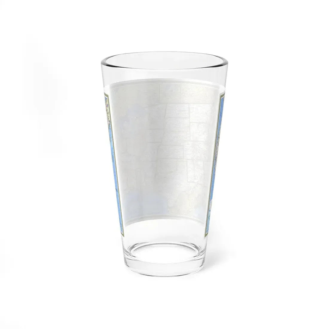 USA - The United States (1993) (Map) Pint Glass 16oz - Go Mug Yourself