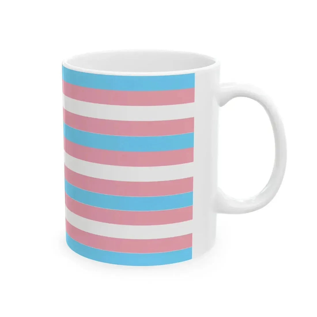 USA Transgender flag (United States) White Coffee Mug - Go Mug Yourself