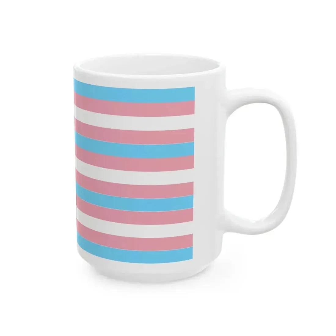 USA Transgender flag (United States) White Coffee Mug - Go Mug Yourself