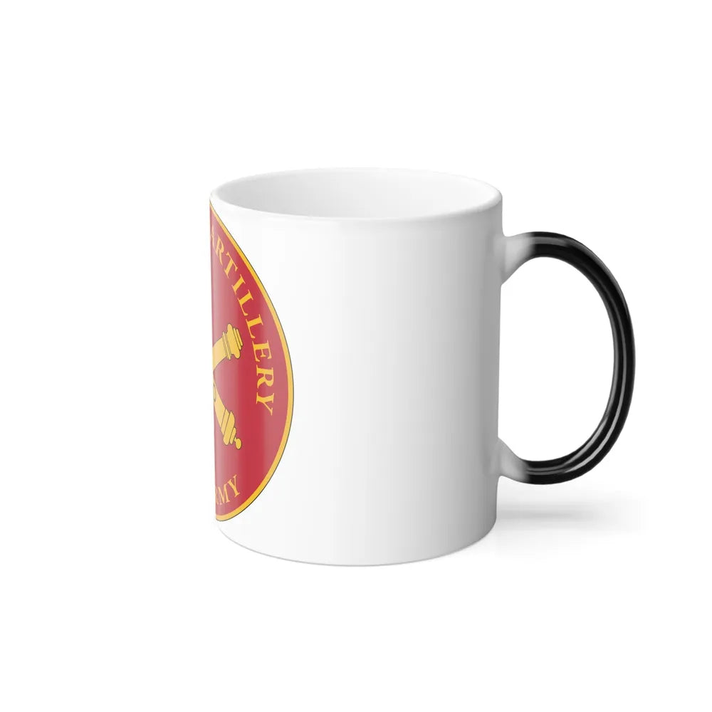 USAADAPLAQUE Air Defense Artillery Branch (U.S. Army) Color Changing Coffee Mug-Go Mug Yourself