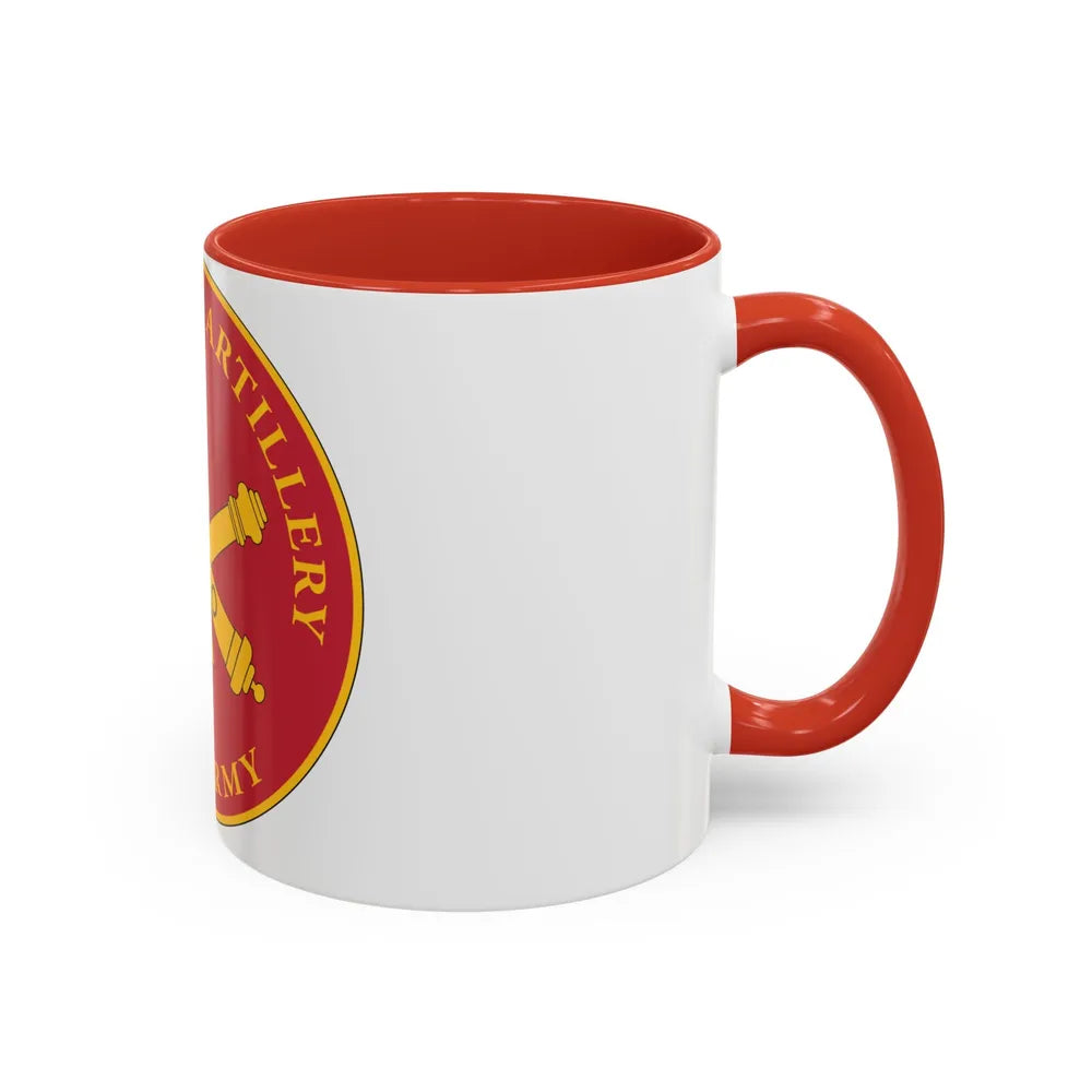 USAADAPLAQUE Air Defense Artillery Branch (U.S. Army) Accent Coffee Mug - Go Mug Yourself