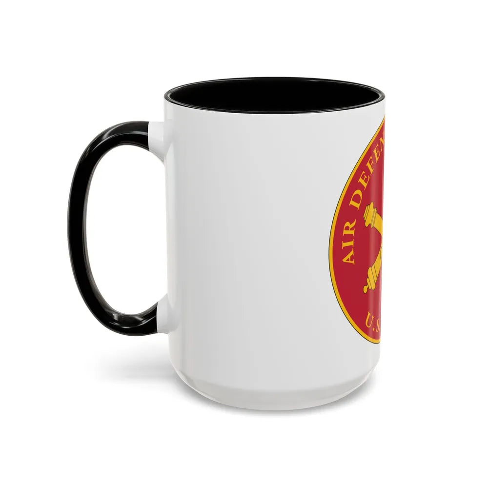 USAADAPLAQUE Air Defense Artillery Branch (U.S. Army) Accent Coffee Mug - Go Mug Yourself