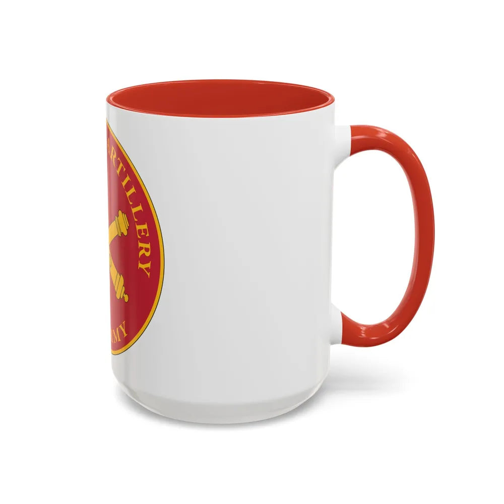 USAADAPLAQUE Air Defense Artillery Branch (U.S. Army) Accent Coffee Mug - Go Mug Yourself