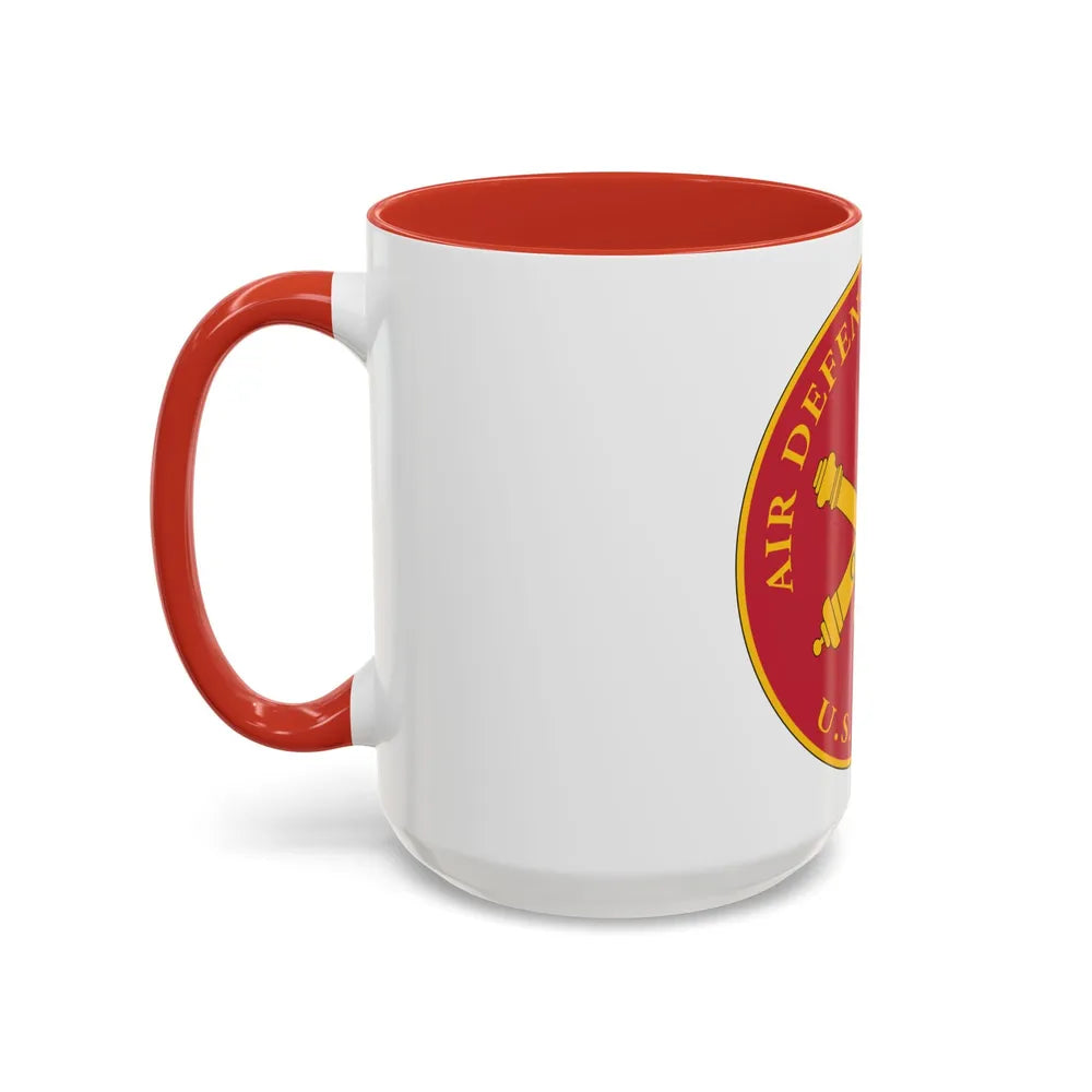 USAADAPLAQUE Air Defense Artillery Branch (U.S. Army) Accent Coffee Mug - Go Mug Yourself