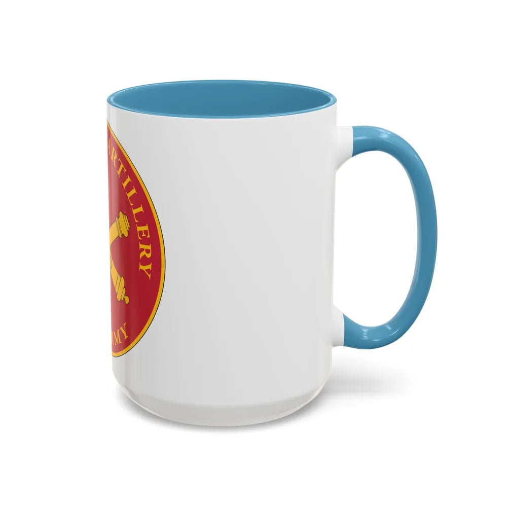 USAADAPLAQUE Air Defense Artillery Branch (U.S. Army) Accent Coffee Mug - Go Mug Yourself