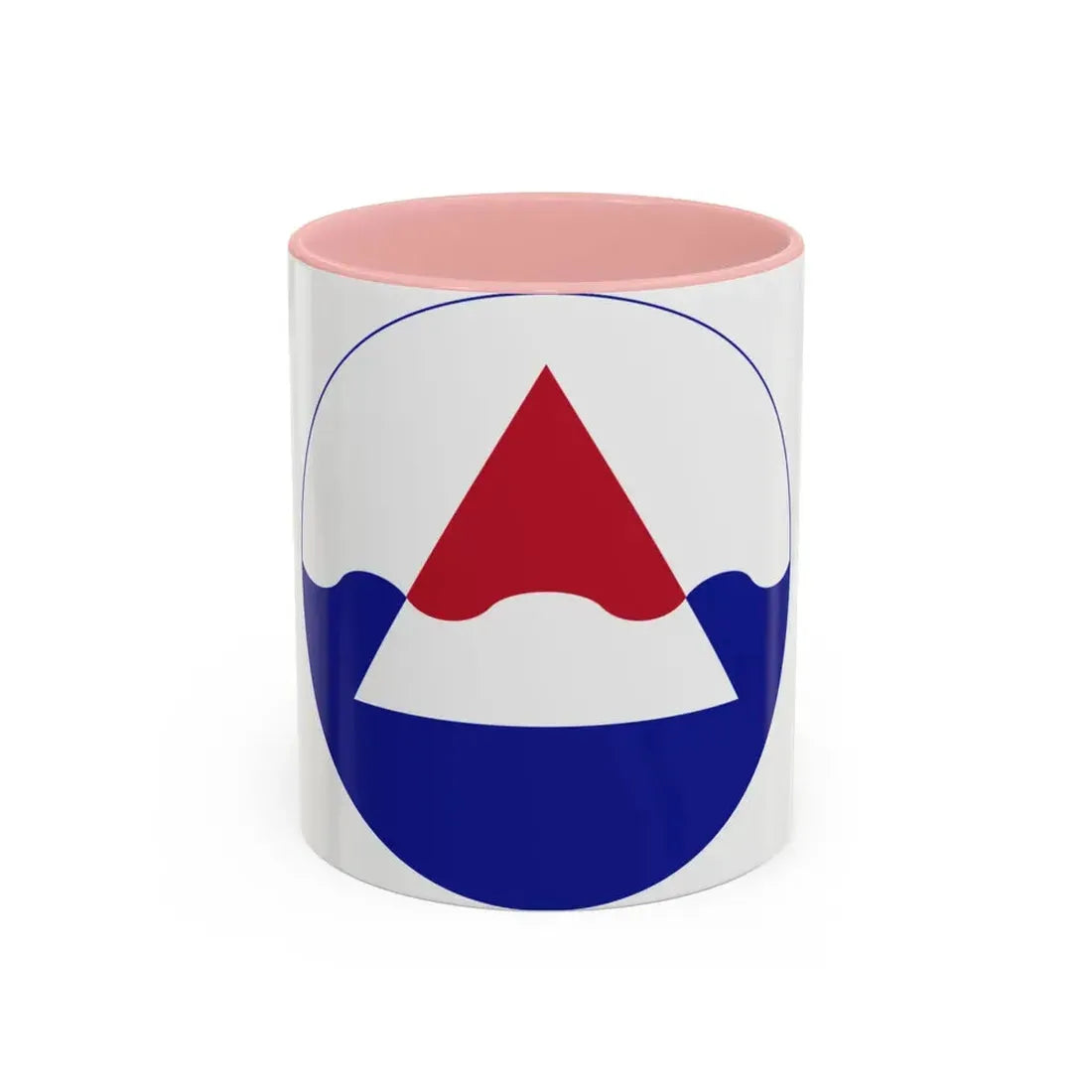 USAE Iceland Defense Force (U.S. Army) Accent Coffee Mug 11oz Pink - Go Mug Yourself