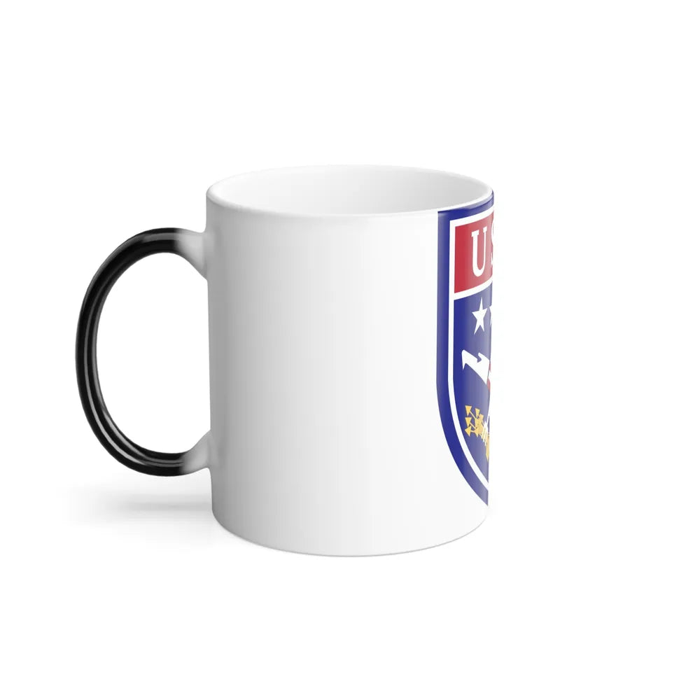 USAE United States Forces Korea (U.S. Army) Color Changing Coffee Mug-Go Mug Yourself