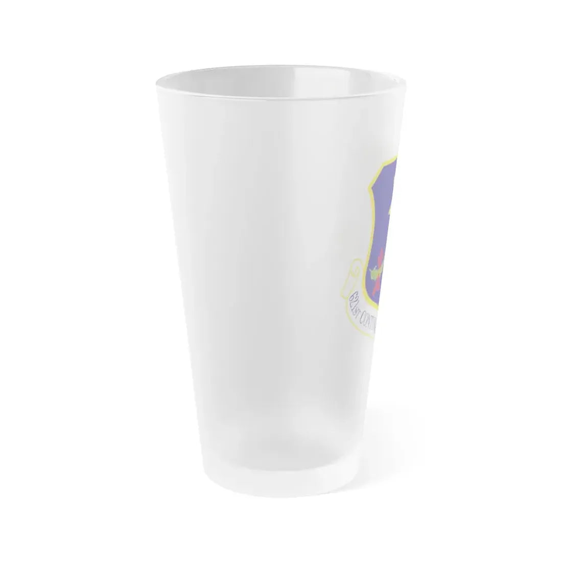 USAF 621st Contigency Response Wing (U.S. Air Force) Frosted Pint Glass 16oz - Go Mug Yourself