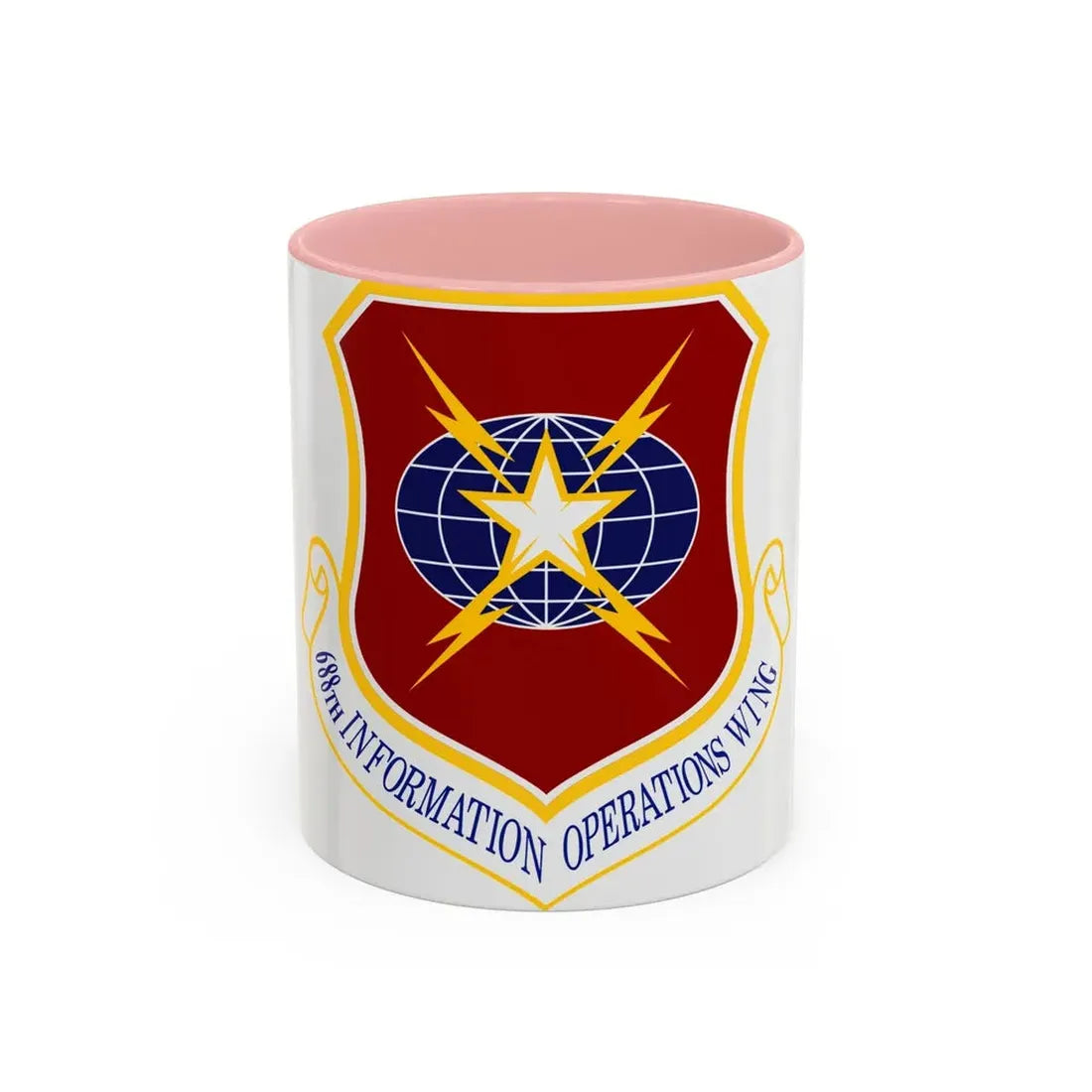 USAF 688th Information Operations Wing (U.S. Air Force) Accent Coffee Mug - Go Mug Yourself