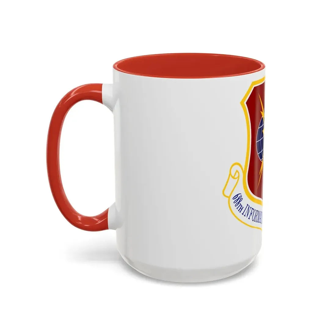 USAF 688th Information Operations Wing (U.S. Air Force) Accent Coffee Mug - Go Mug Yourself