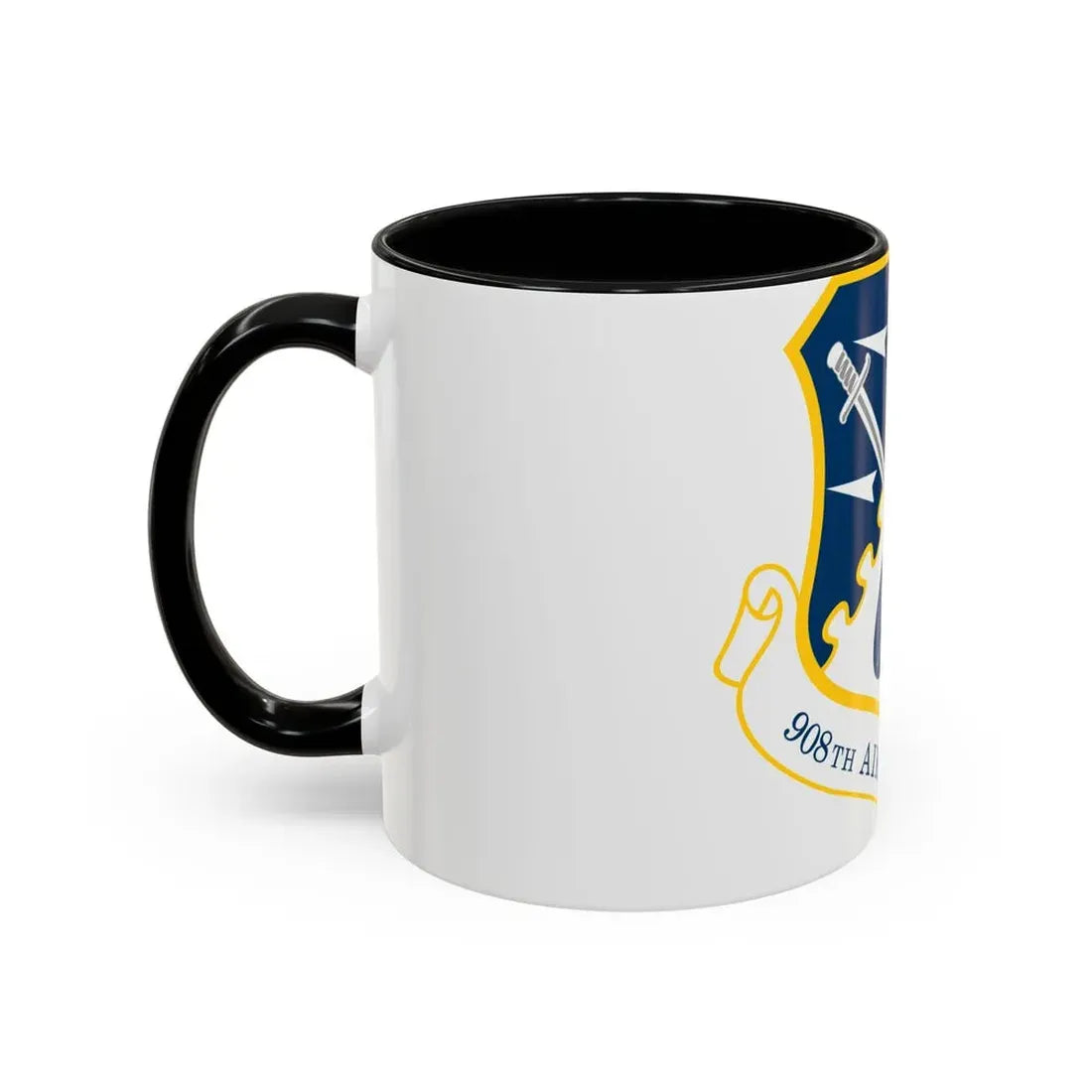 USAF 908th Airlift Wing (U.S. Air Force) Accent Coffee Mug - Go Mug Yourself