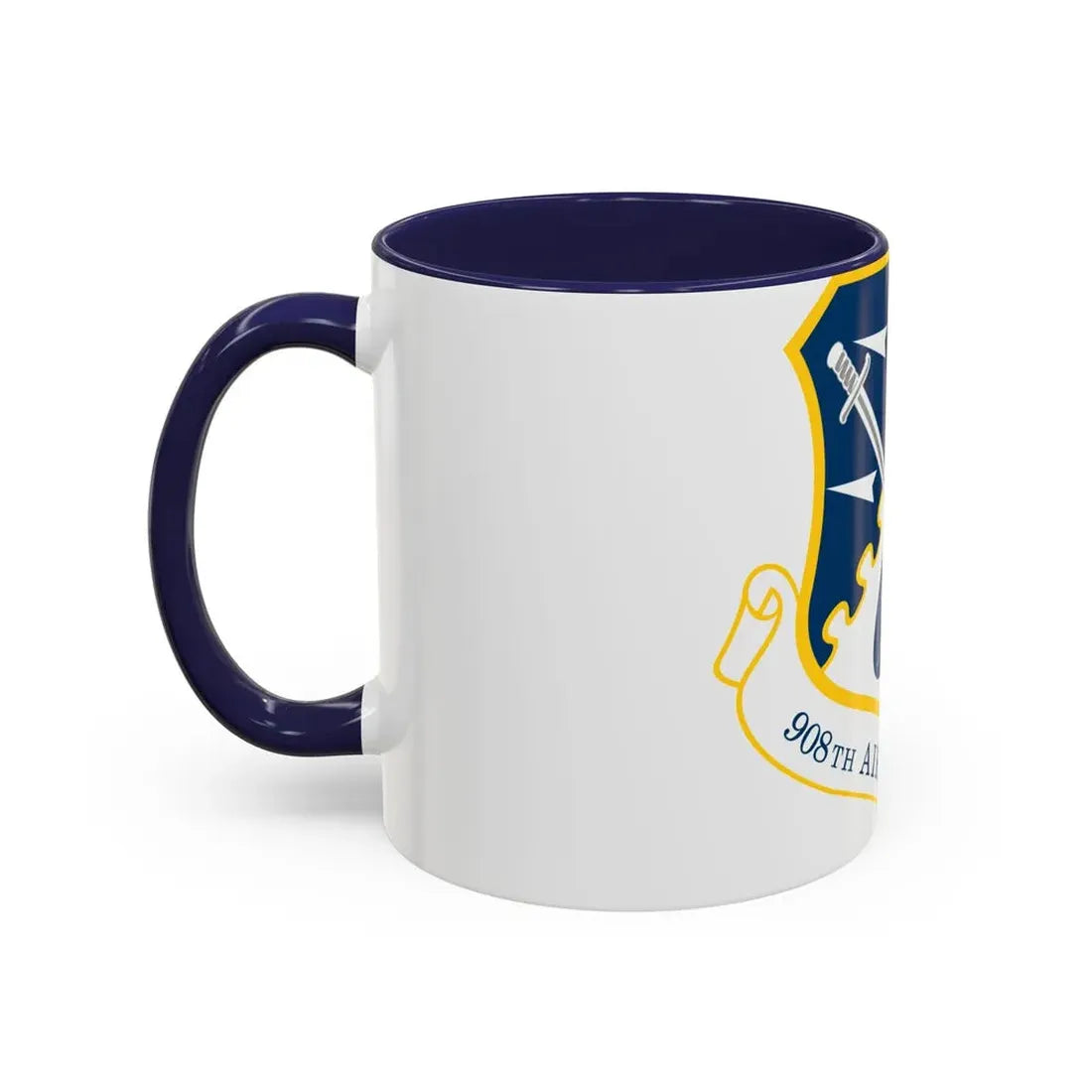 USAF 908th Airlift Wing (U.S. Air Force) Accent Coffee Mug - Go Mug Yourself