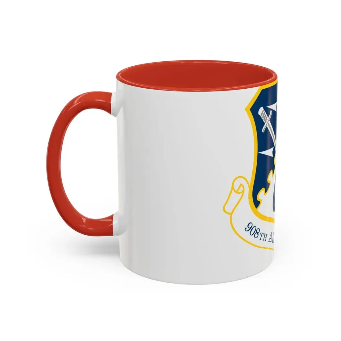 USAF 908th Airlift Wing (U.S. Air Force) Accent Coffee Mug - Go Mug Yourself
