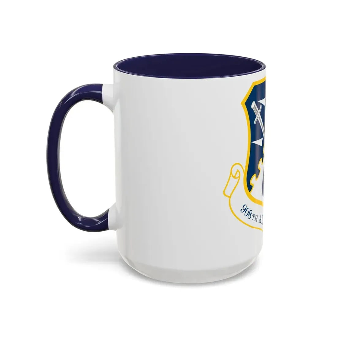 USAF 908th Airlift Wing (U.S. Air Force) Accent Coffee Mug - Go Mug Yourself