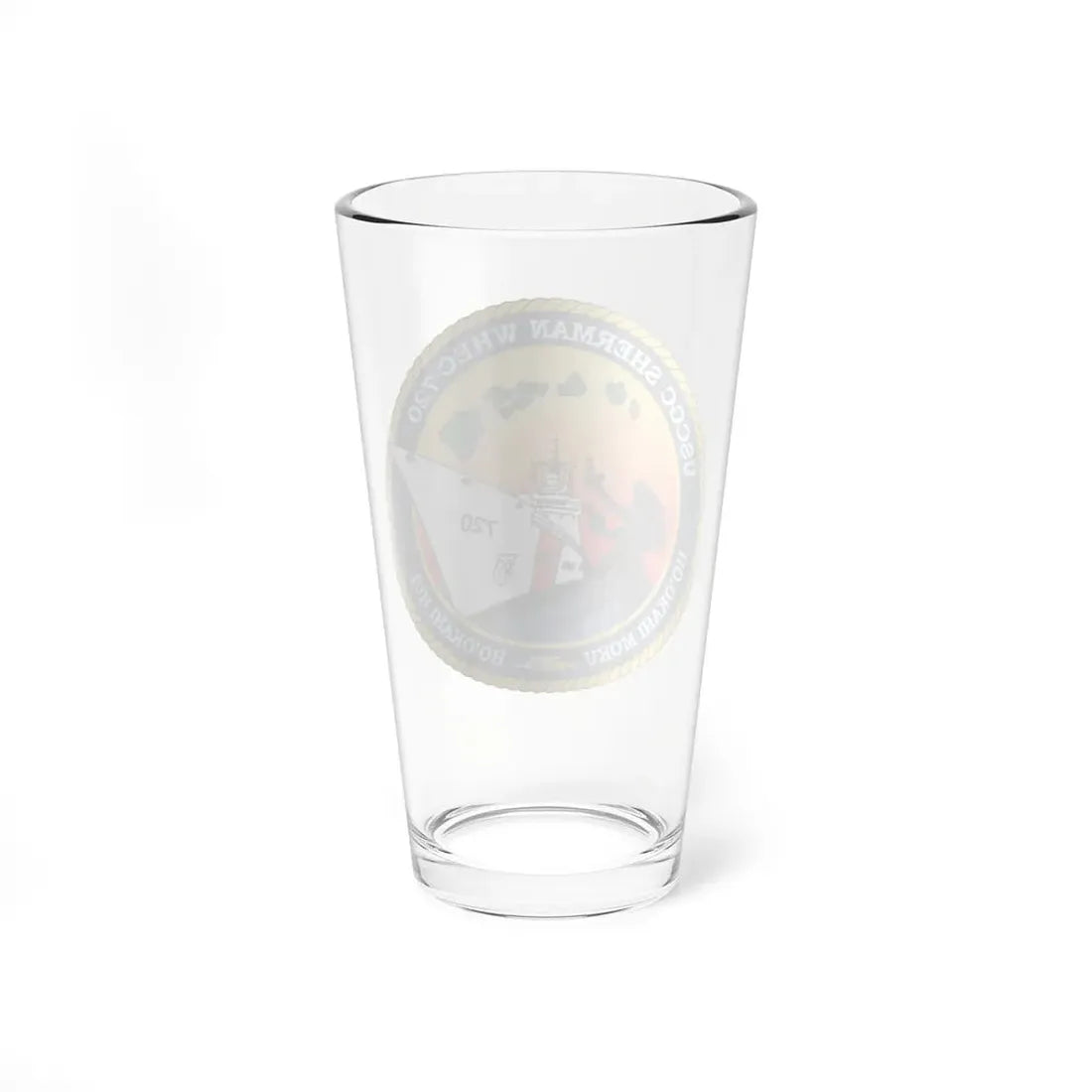 USCCG Sherman (U.S. Coast Guard) Pint Glass 16oz - Go Mug Yourself