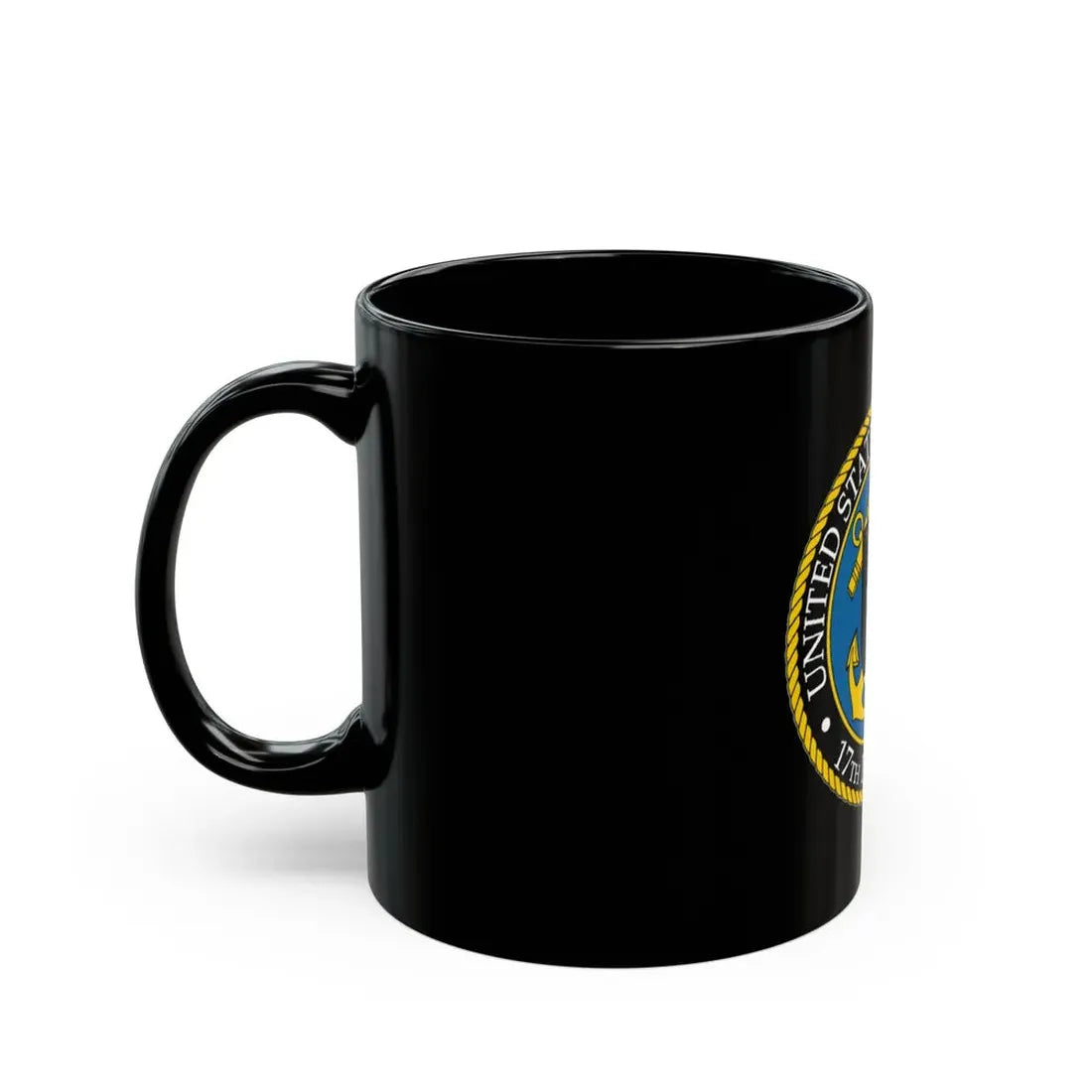 USCG 17th District (U.S. Coast Guard) Black Coffee Mug - Go Mug Yourself