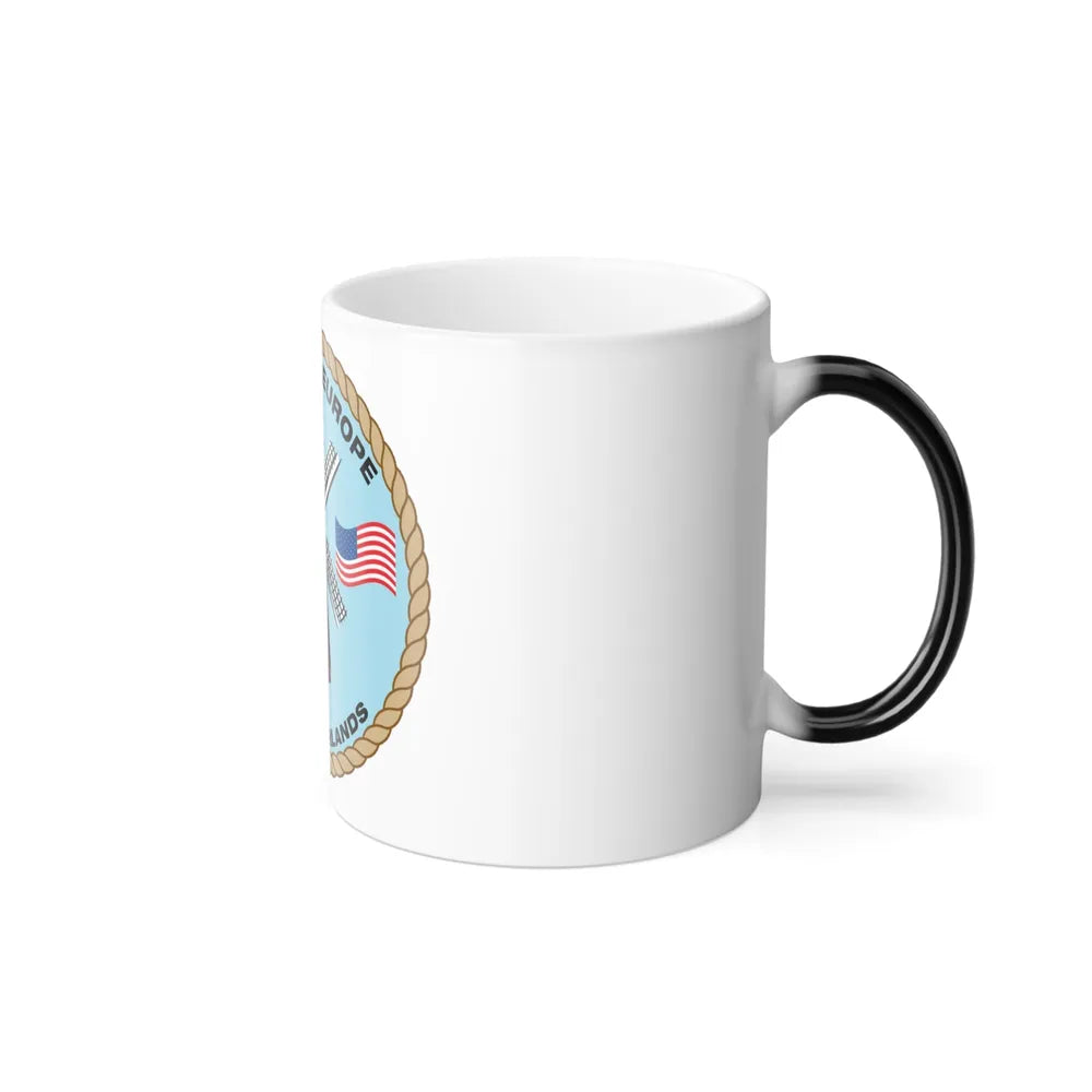 USCG Activities Europe the Netherlands (U.S. Coast Guard) Color Changing Mug 11oz-Go Mug Yourself