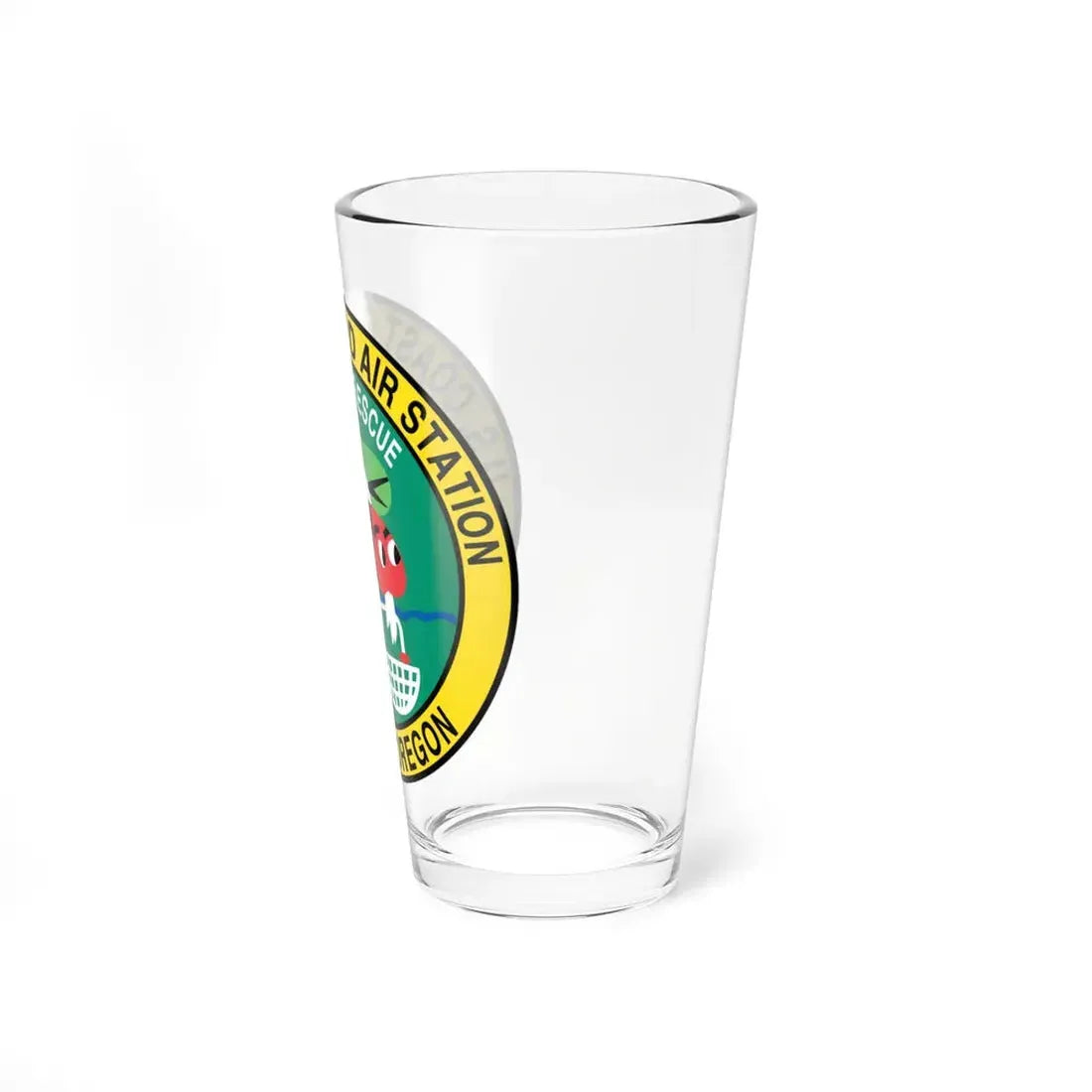 USCG Air Station Astoria (U.S. Coast Guard) Pint Glass 16oz - Go Mug Yourself