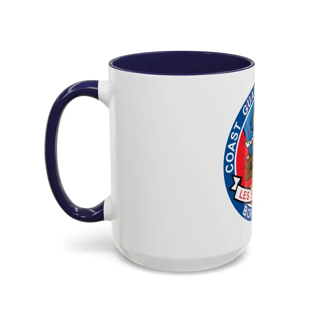 USCG Air Station Borinquen Les SAR Frog (U.S. Coast Guard) Accent Coffee Mug - Go Mug Yourself