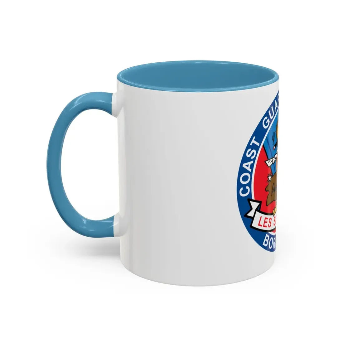 USCG Air Station Borinquen Les SAR Frog (U.S. Coast Guard) Accent Coffee Mug - Go Mug Yourself