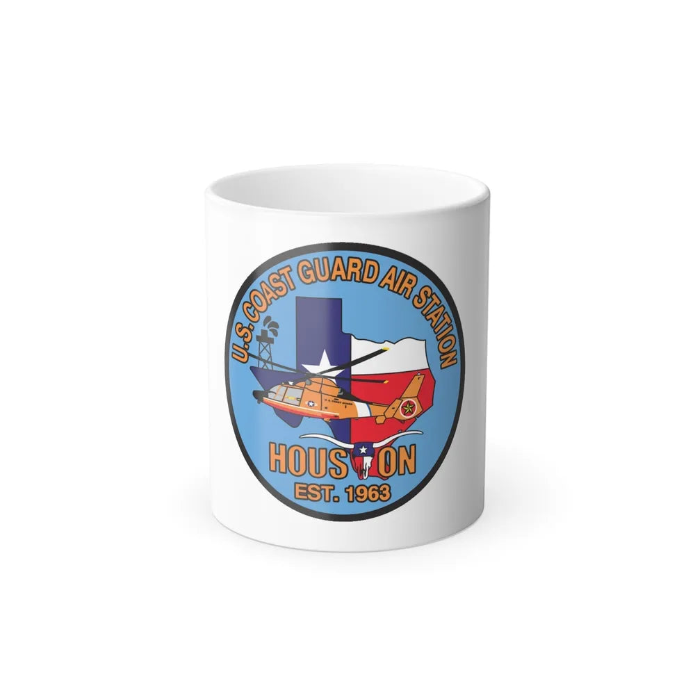 USCG Air Station Houston 2 (U.S. Coast Guard) Color Changing Mug 11oz-11oz-Go Mug Yourself