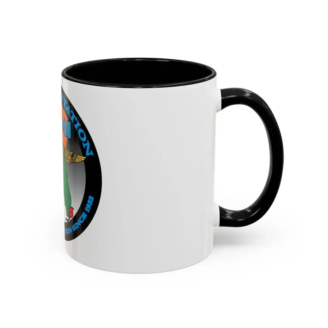 USCG Air Station Miami (U.S. Coast Guard) Accent Coffee Mug - Go Mug Yourself