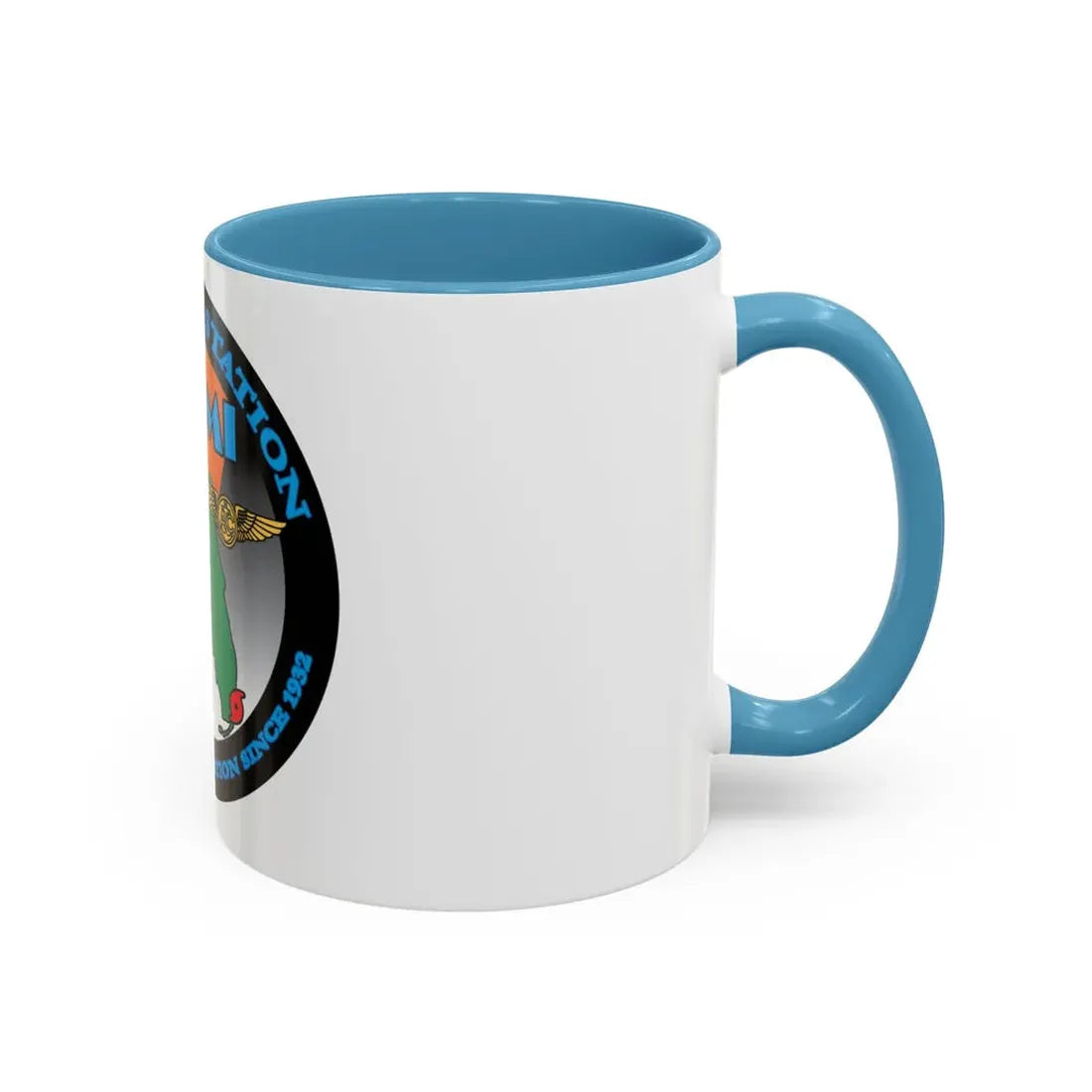 USCG Air Station Miami (U.S. Coast Guard) Accent Coffee Mug - Go Mug Yourself