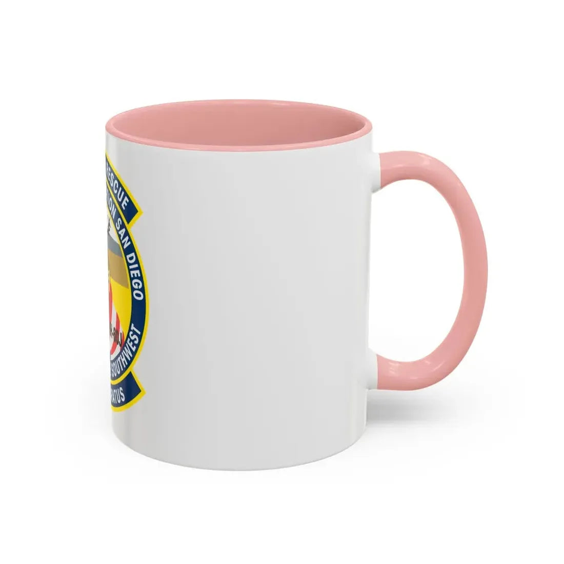 USCG Air Station San Diego Search and Resue (U.S. Coast Guard) Accent Coffee Mug - Go Mug Yourself
